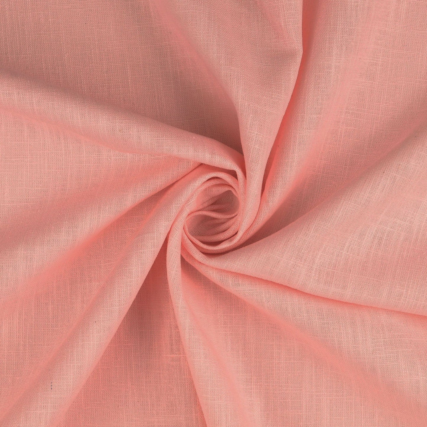 Washed Plain Linen: Dusky Pink