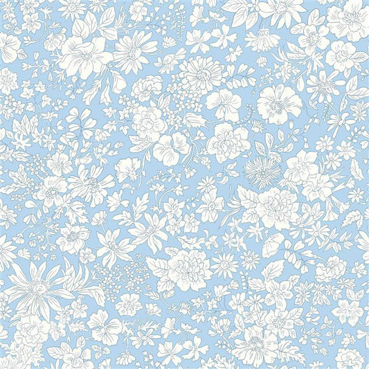 The Emily Belle Collection I by Liberty Fabrics: Blue Sky (LF01666408A)