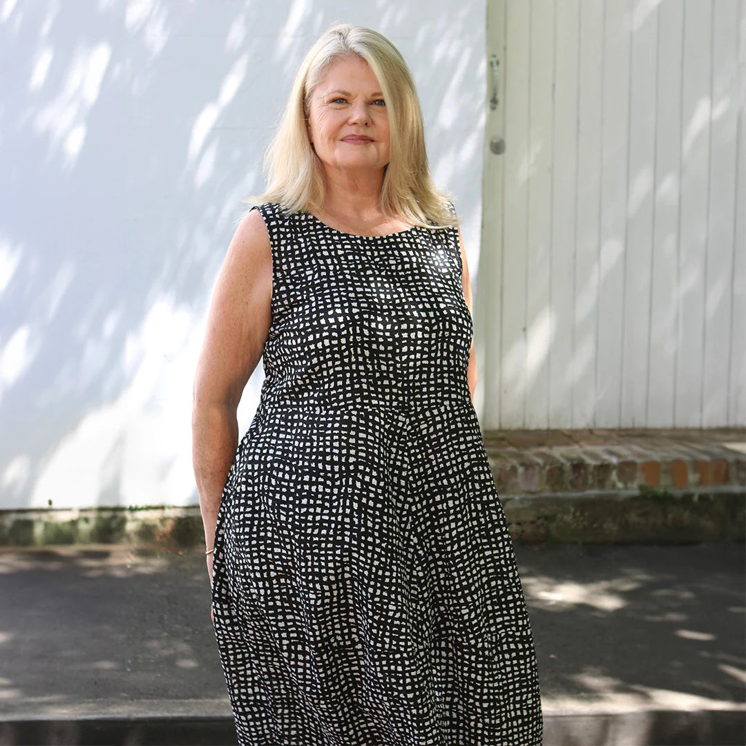 Eva Dress by Tessuti (paper sewing pattern)