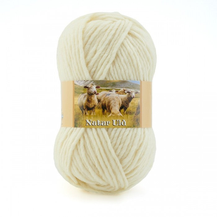 Hjertegarn Natur Uld - Shade 1001