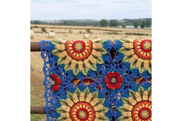 Fields of Gold Blanket by Janie Crow