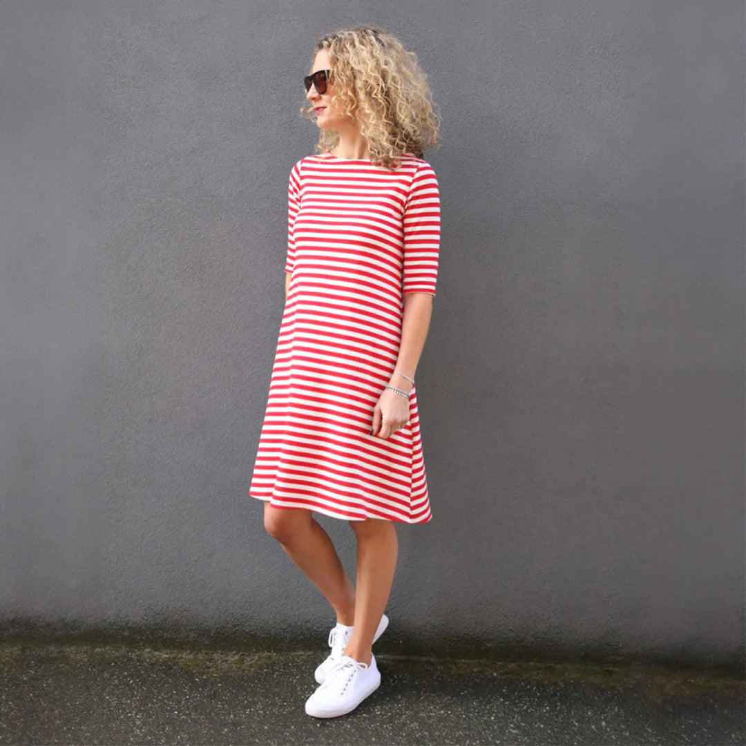 Frankie Top & Dress by Tessuti (paper sewing pattern)