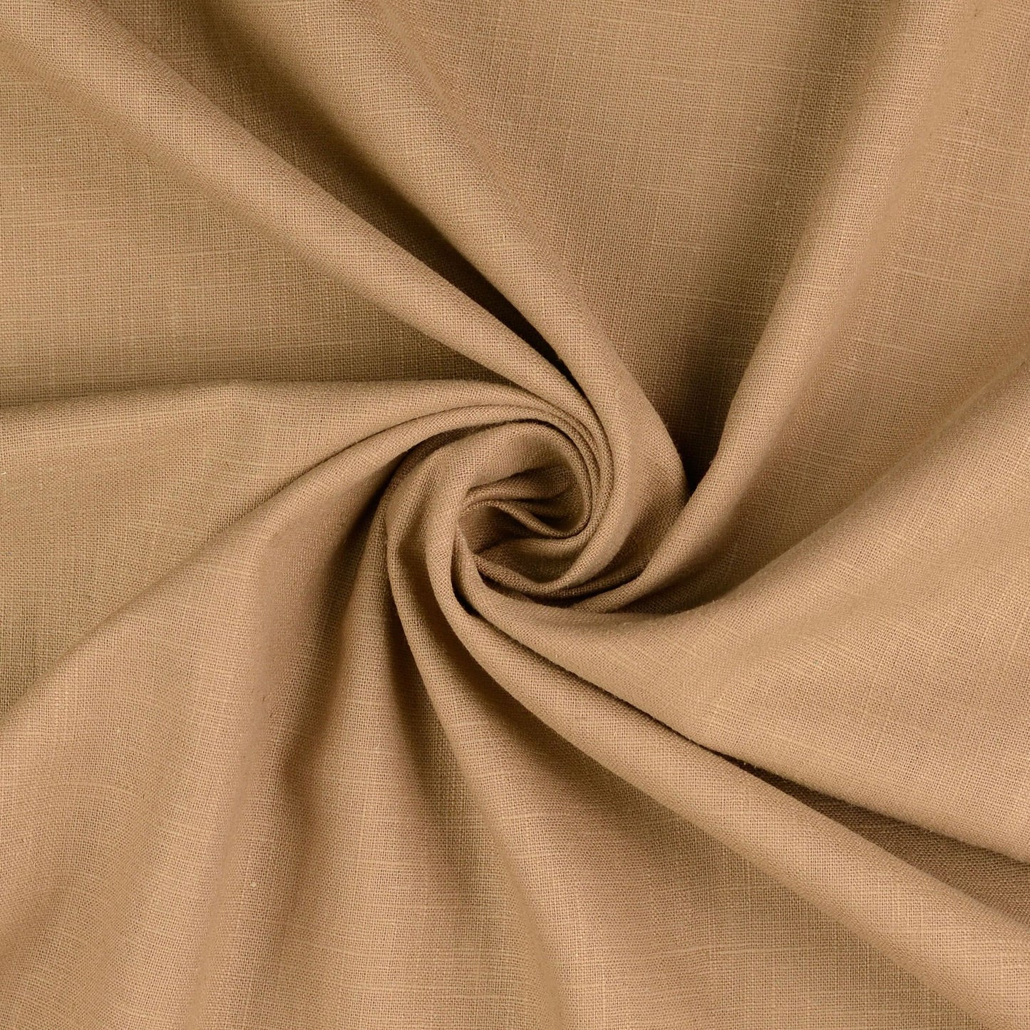 Washed Plain Linen: Hazelnut