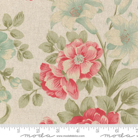 Collections for a Cause - Etchings by Howard Marcus and 3 Sisters for Moda Fabrics: Mochi Linen - Parchment (44330-11L)