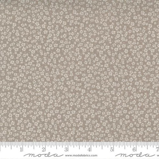 Seashore Drive by Sherri & Chelsi for Moda Fabrics: Small Floral - Pebble (37624-21)