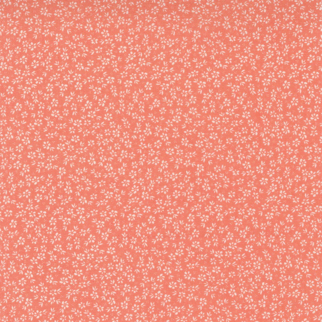 Seashore Drive by Sherri & Chelsi for Moda Fabrics: Small Floral - Cantaloupe (37624-16)