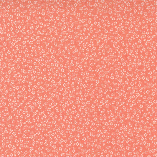 Seashore Drive by Sherri & Chelsi for Moda Fabrics: Small Floral - Cantaloupe (37624-16)