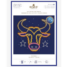 DMC Star Sign Cross Stitch Kit: Taurus
