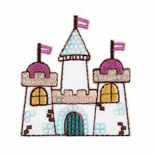 Trimits Princess Castle Iron-on/Sew-on Motif