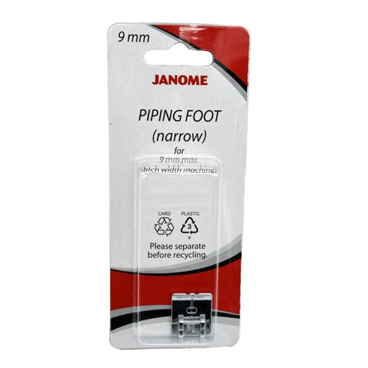 Janome Piping Foot (Narrow) for Cat D models