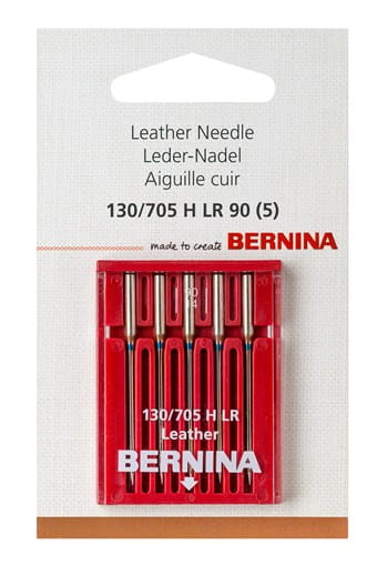 Bernina Leather Sewing Machine Needles 90/14 (130/705H LR)