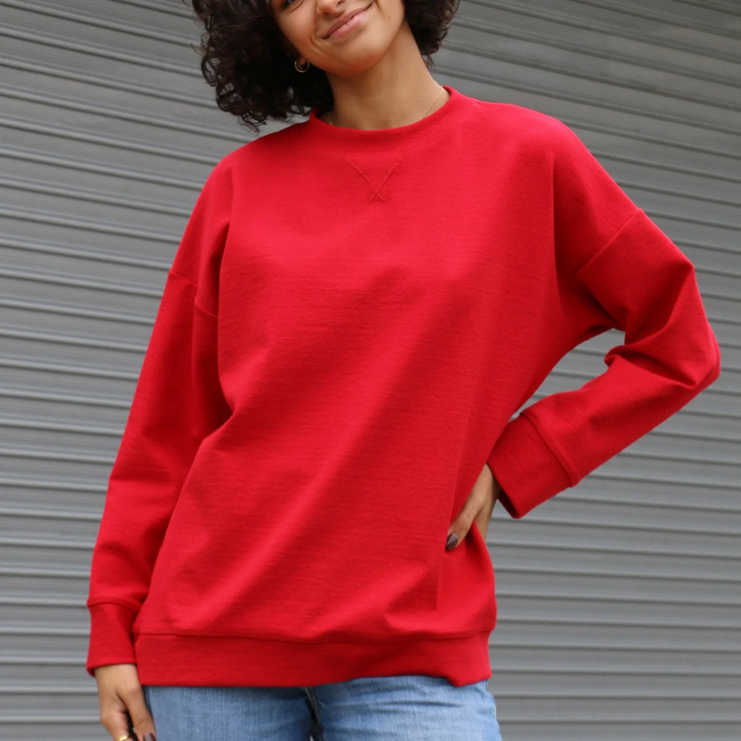 Lennox Sweatshirt by Tessuti (paper sewing pattern)