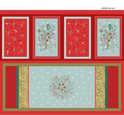 New Forest Winter by Lewis & Irene: Mats and Runner Panel (C63)