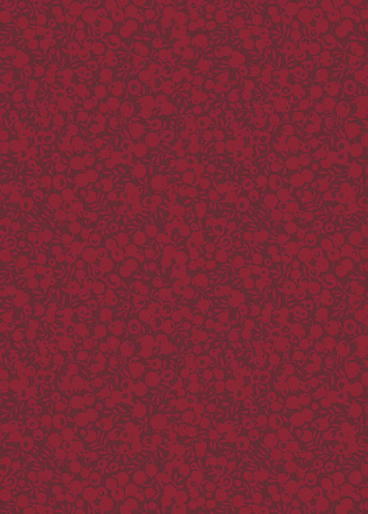 Wiltshire Shadow by Liberty Fabrics: Cherry (684)