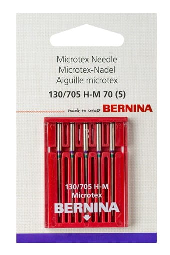 Bernina Microtex Sewing Machine Needles Assorted 60-80