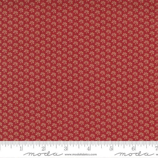 Bonheur de Jour by French General for Moda Fabrics: Allard - Rouge (13918-11)