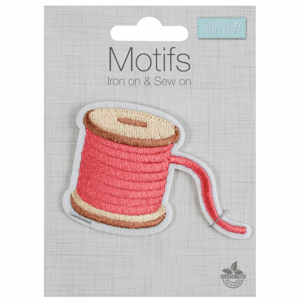Trimits Thread Spool Iron-on/Sew-on Motif