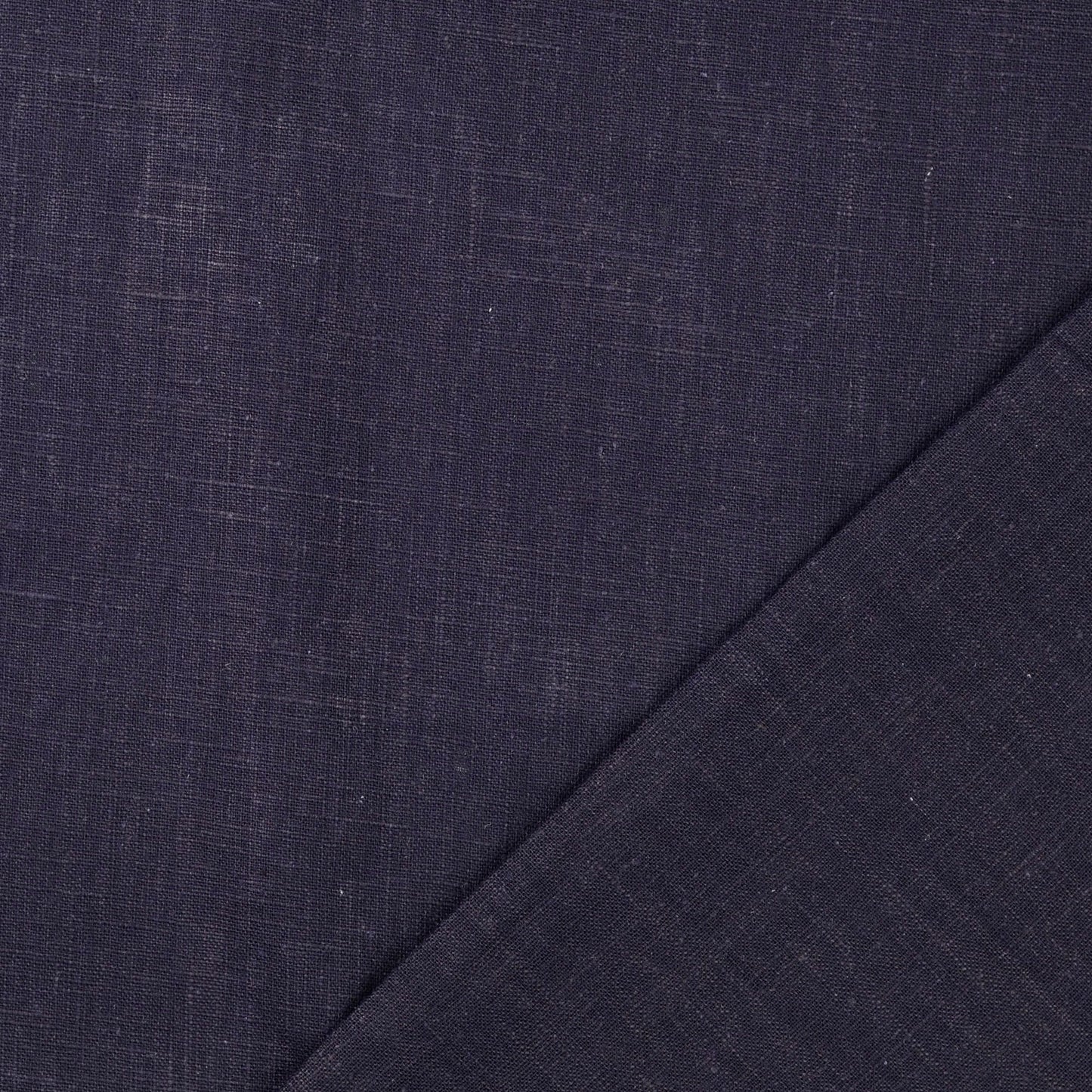 Washed Plain Linen: Navy