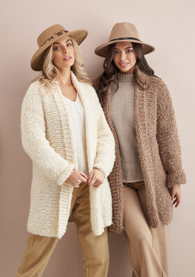 Soft Boucle and Merino Aria, MODE at Rowan Collection