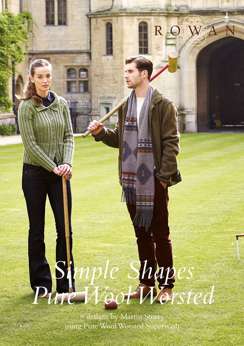 Simple Shapes Pure Wool Worsted, Rowan (pattern book)