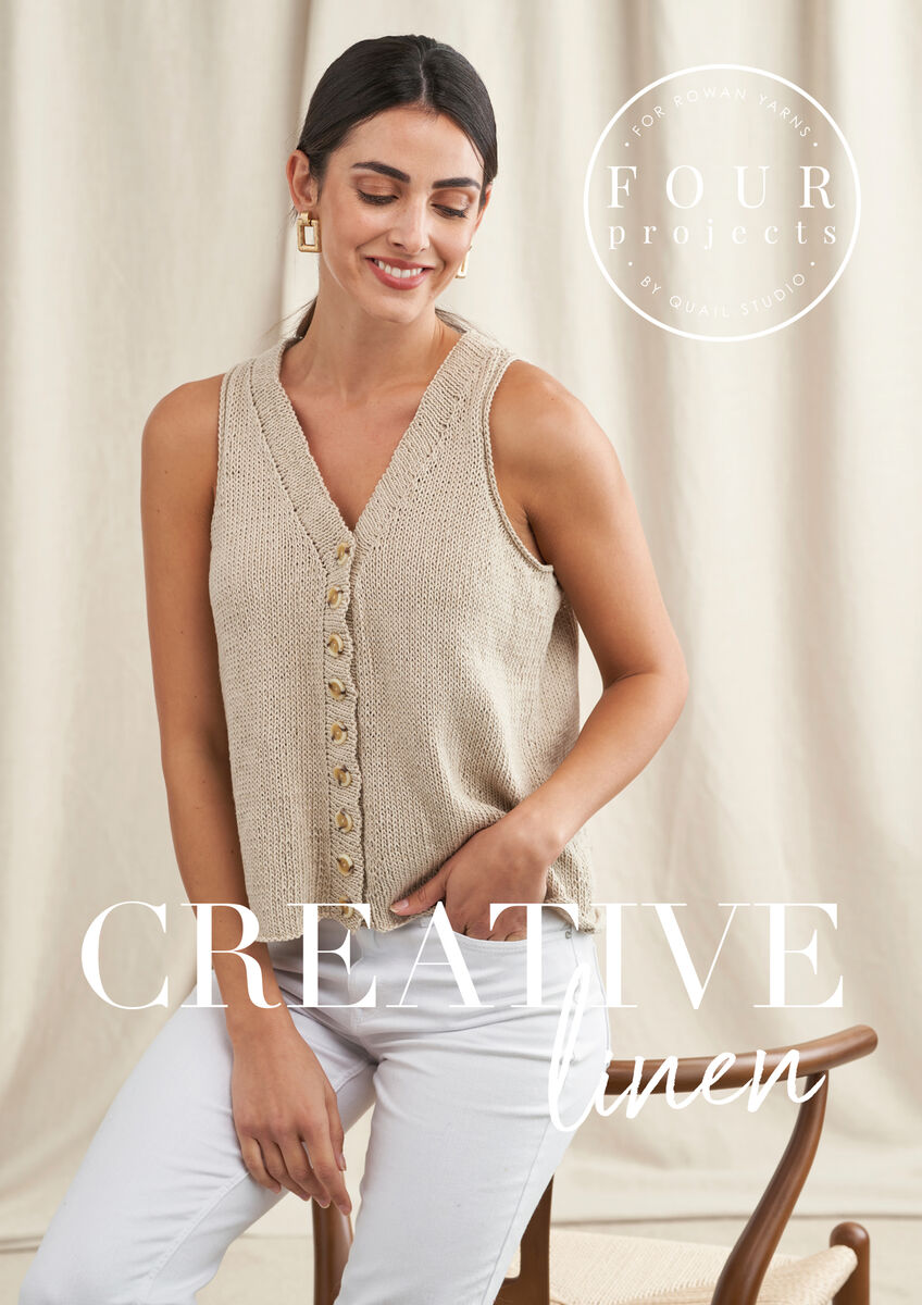 4 Projects: Creative Linen by Quail Studio, Rowan (pattern book)