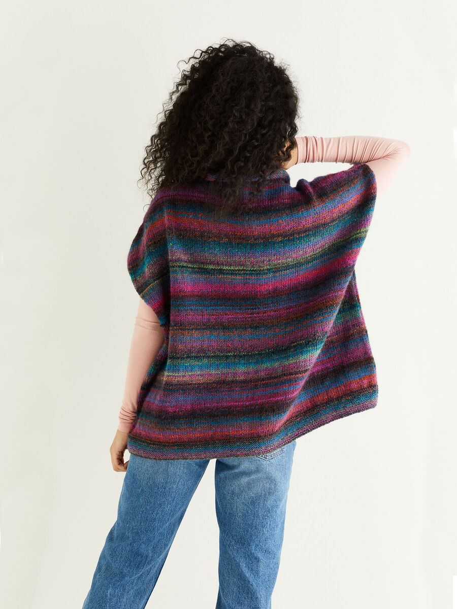 Wild Oat Stitch Tunic in Sirdar Jewelspun 10293 (printed pattern)