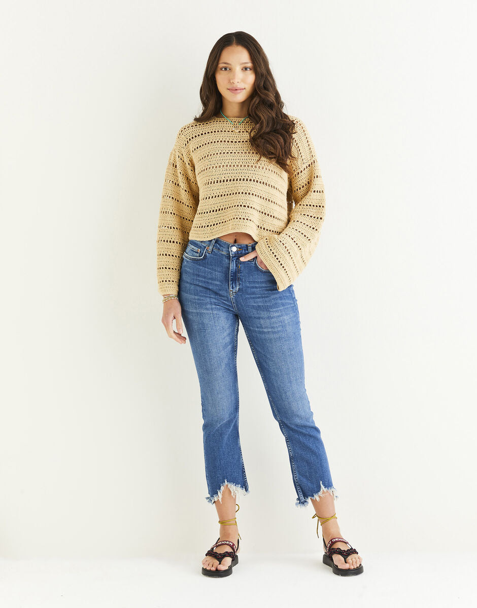 Crochet Encore Sweater in Sirdar Stories DK 10524