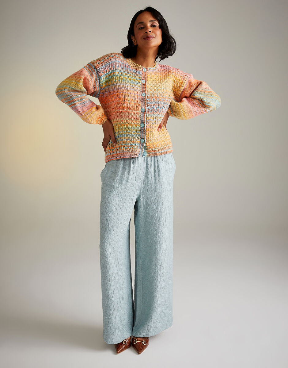 Twilight Trellis Cardigan in Sirdar Jewelspun Aran 10716 (printed pattern)