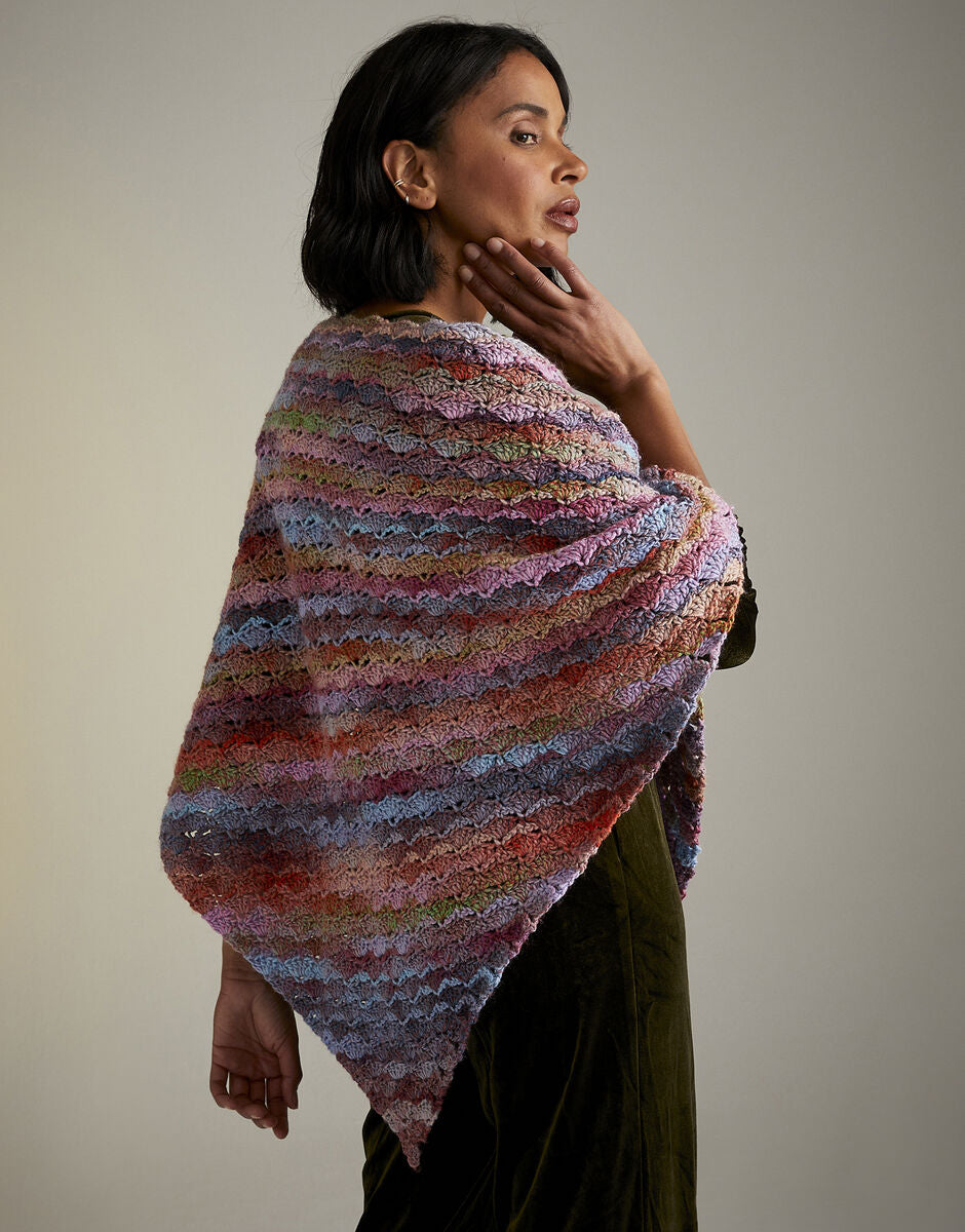 Crochet Best in Show Shawl in Sirdar Jewelspun Aran 10722