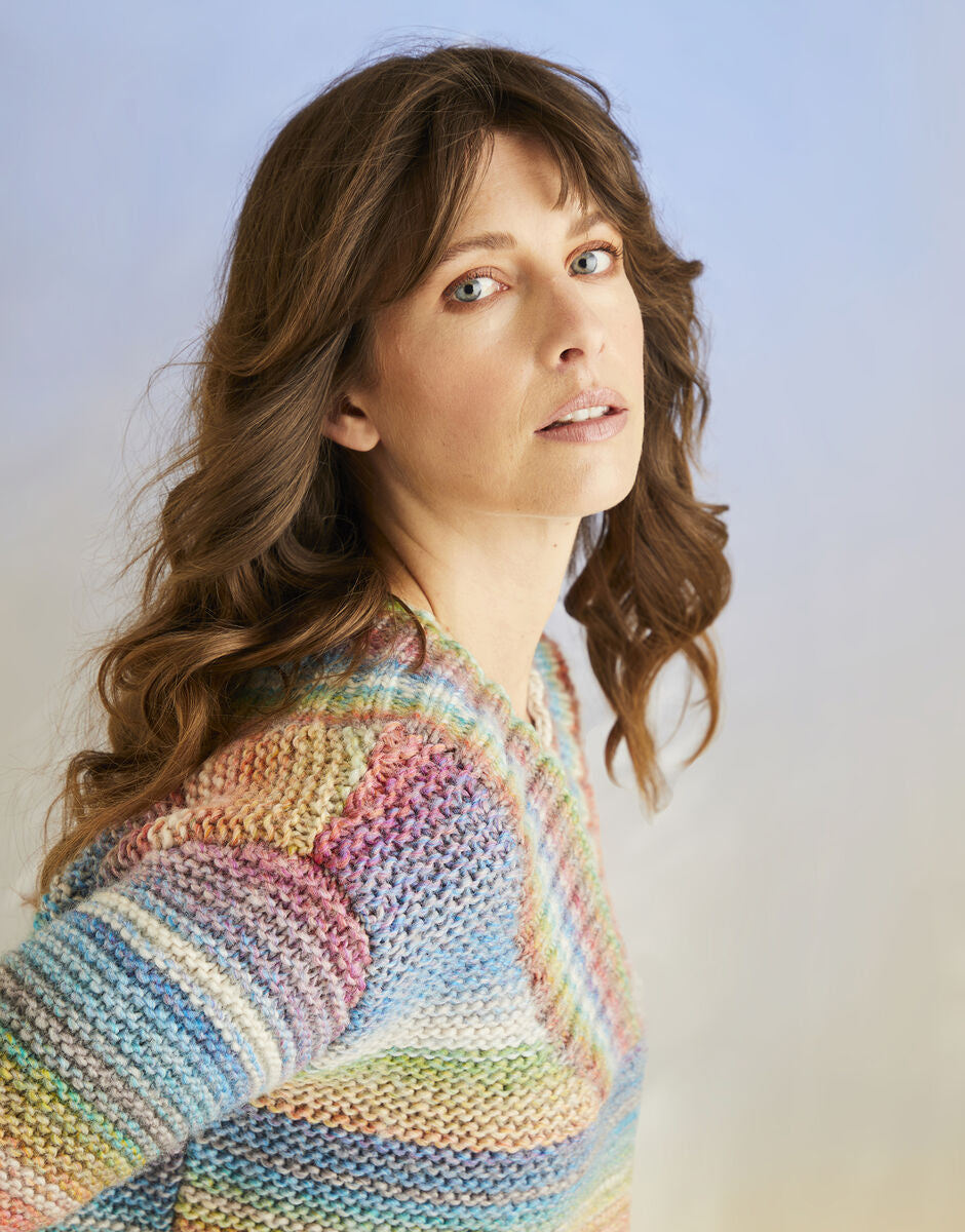 High Tide Sweater in Sirdar Jewelspun Chunky with Wool (10701)