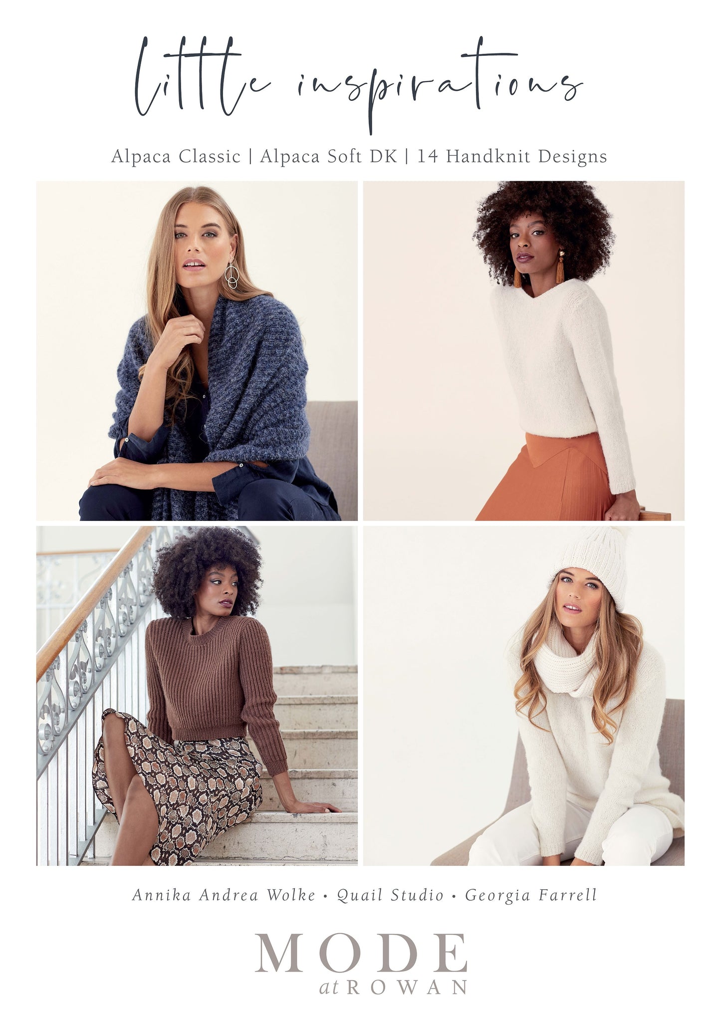 Little Inspirations: Alpaca Classic and Alpaca Soft DK, Mode at Rowan