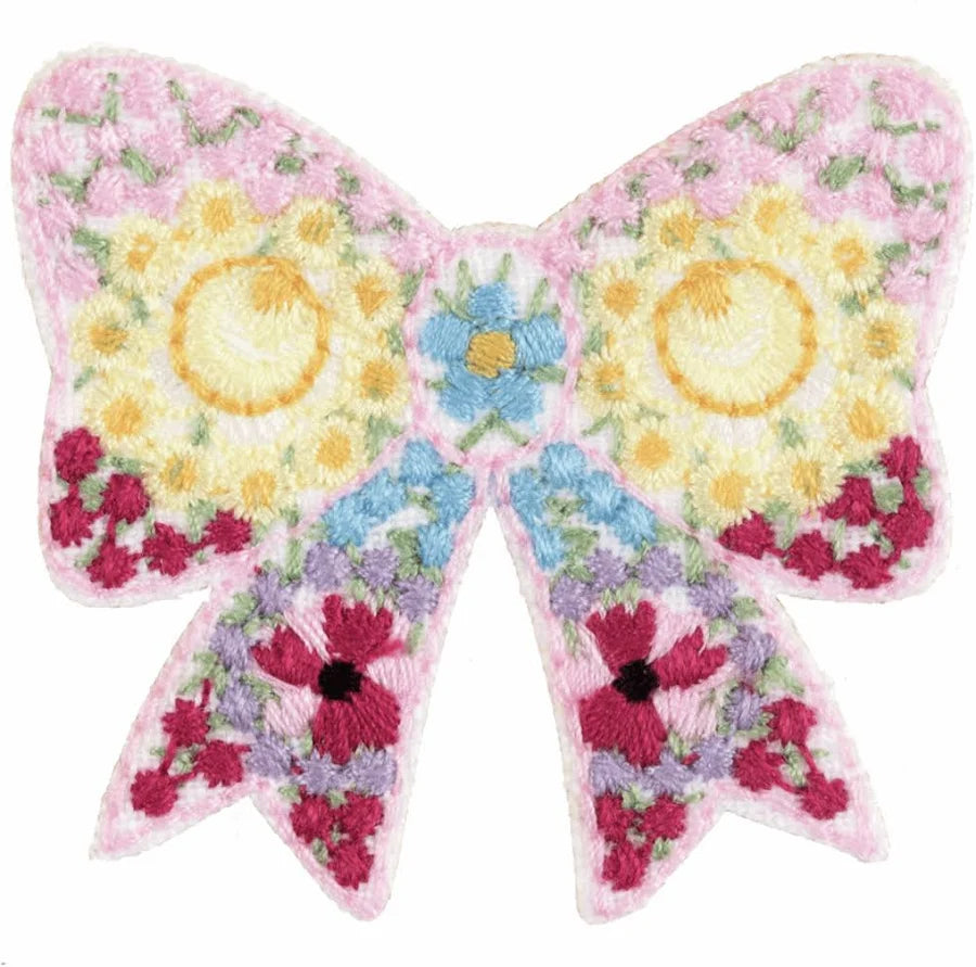 Trimits Floral Bow Iron-on/Sew-on Motif
