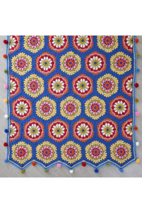 The Blue House Blanket by Janie Crow