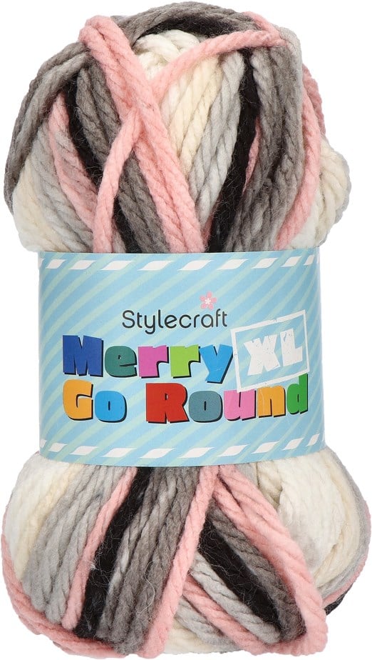 Stylecraft Merry Go Round XL: Liquorice Whirl (3728)