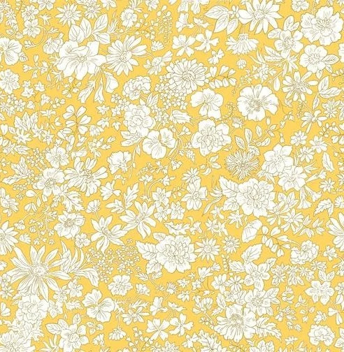 The Emily Belle Collection I by Liberty Fabrics: Sunshine Yellow (LF01666401A)