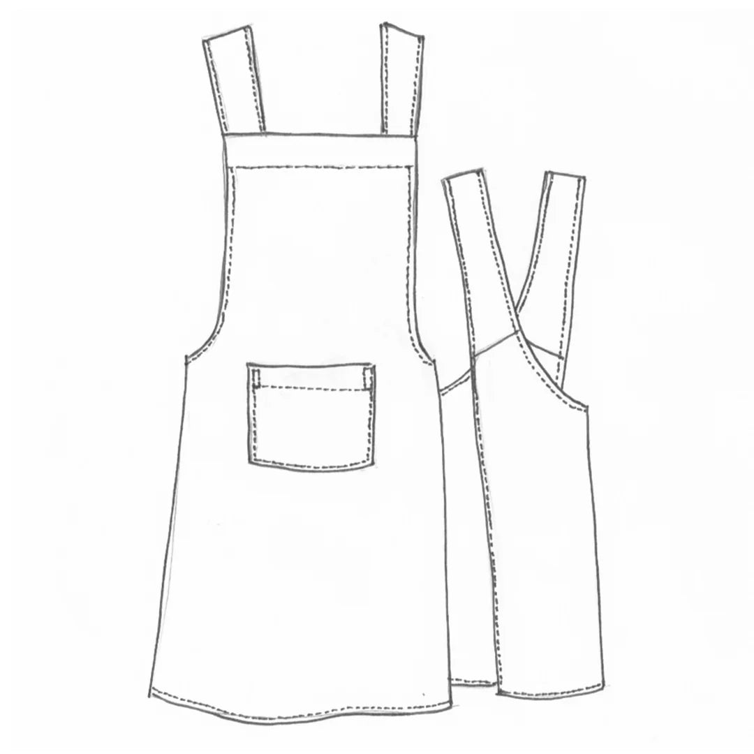 Tessuti Apron by Tessuti (paper sewing pattern)