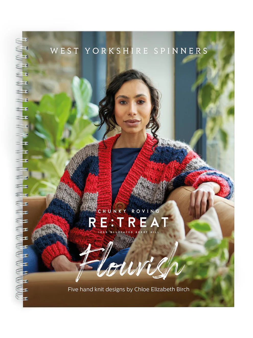 Flourish by Chloe Elizabeth Birch, West Yorkshire Spinners (pattern book)