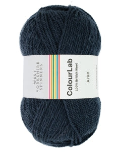 West Yorkshire Spinners ColourLab Aran: Cherry Red Tweed (1184)