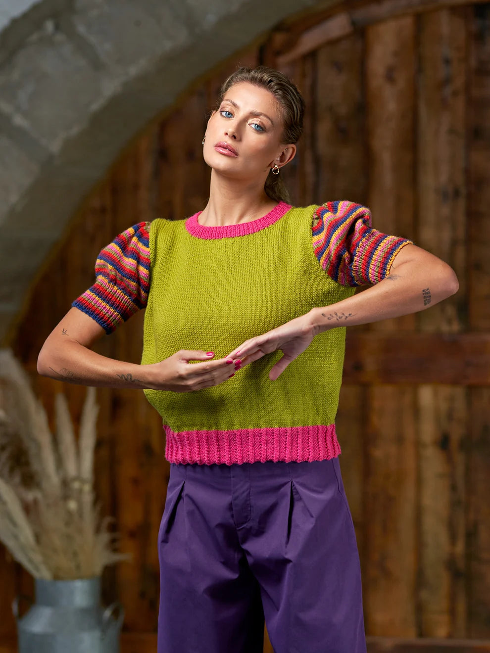 Make a Statement by Zandra Rhodes, West Yorkshire Spinners (pattern book)