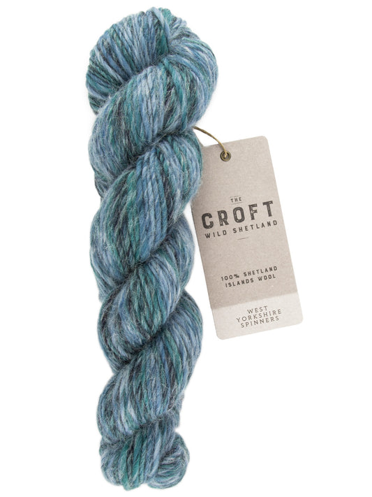 West Yorkshire Spinners The Croft Wild Shetland Aran Roving: Stormy Skies (791)