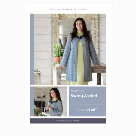 Audrey Swing Jacket in West Yorkshire Spinners ColourLab DK