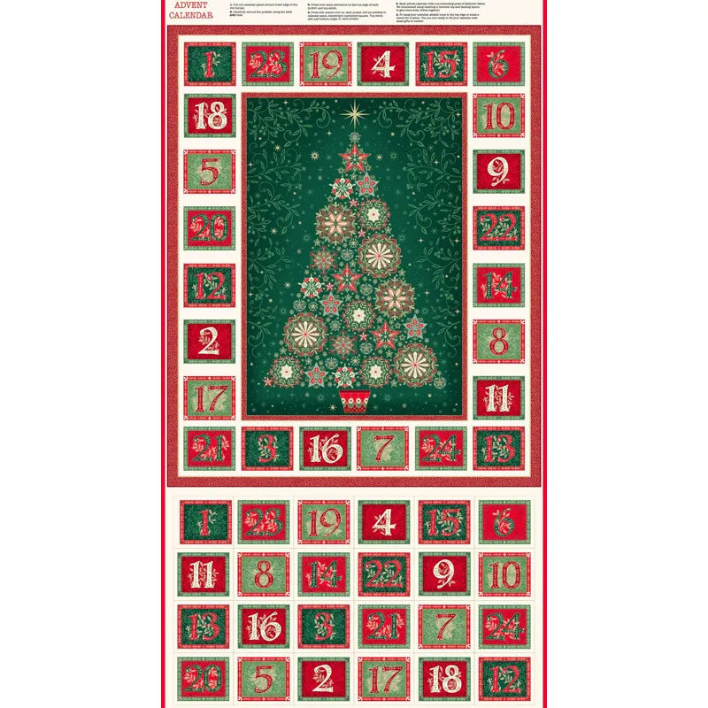 Good Tidings Advent Panel by Makower